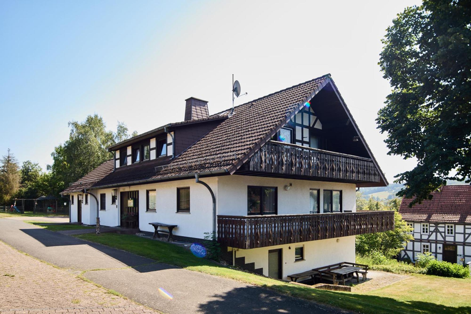 Landgasthof & Hotel Jossatal Breitenbach am Herzberg Bagian luar foto