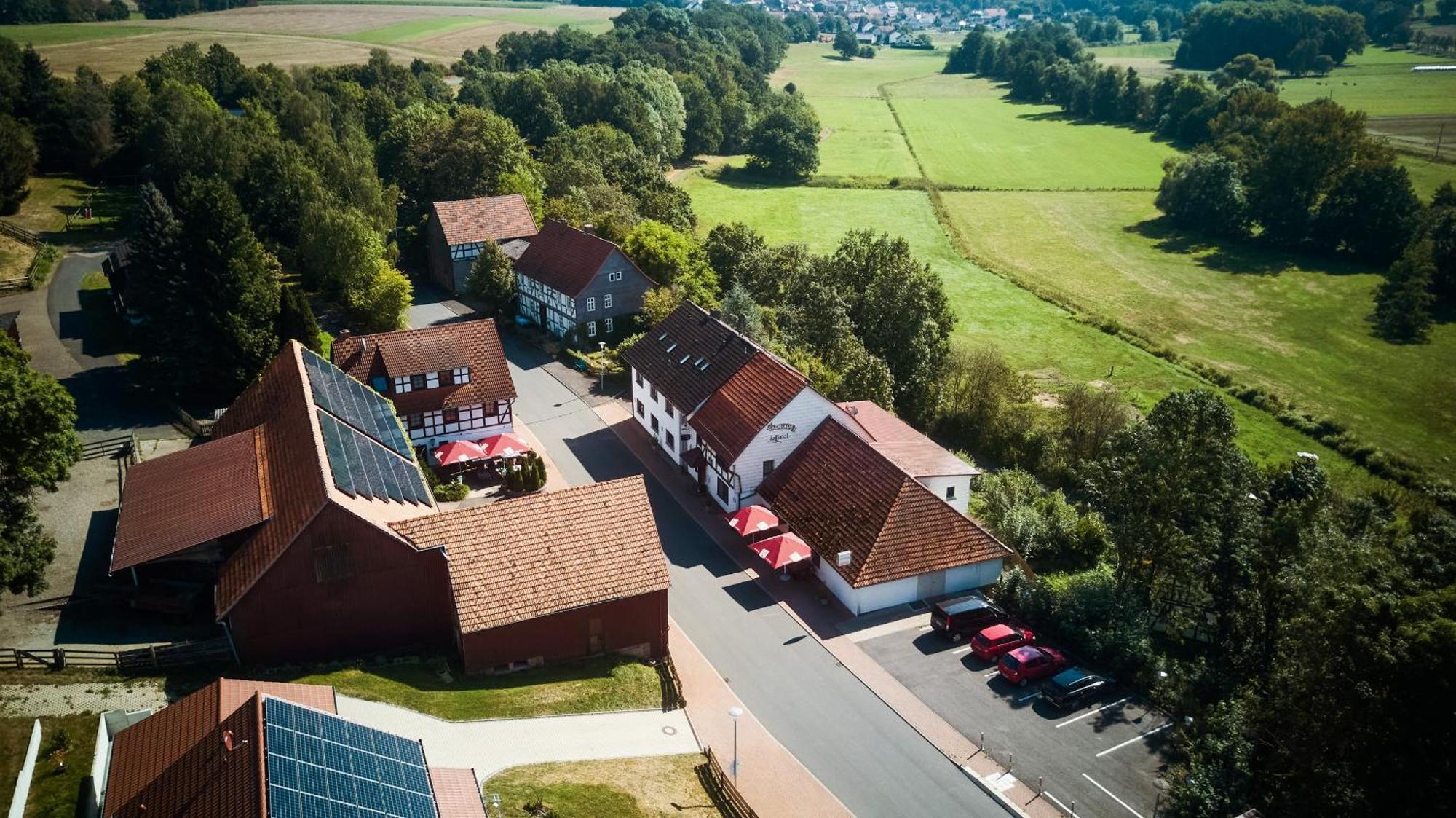 Landgasthof & Hotel Jossatal Breitenbach am Herzberg Bagian luar foto